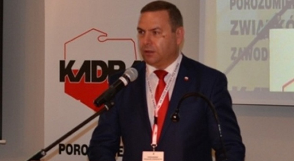 - Jeżeli chodzi o płace, to będziemy tę kwestię negocjować - mówi Dariusz Trzcionka, przewodniczący Kadry. (Fot. mat. pras. PZZ Kadra) Dariusz Trzcionka, szef Kadry: Musimy dać szansę nowemu zarządowi