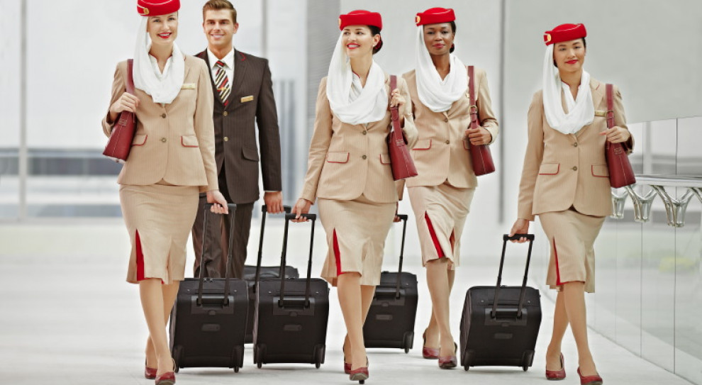 Obecnie dla linii Emirates pracuje 725 Polaków, w tym 648 jako członkowie załogi pokładowej. (Fot. Mat.pras.) Praca w Emirates: Rekrutacje w Warszawie