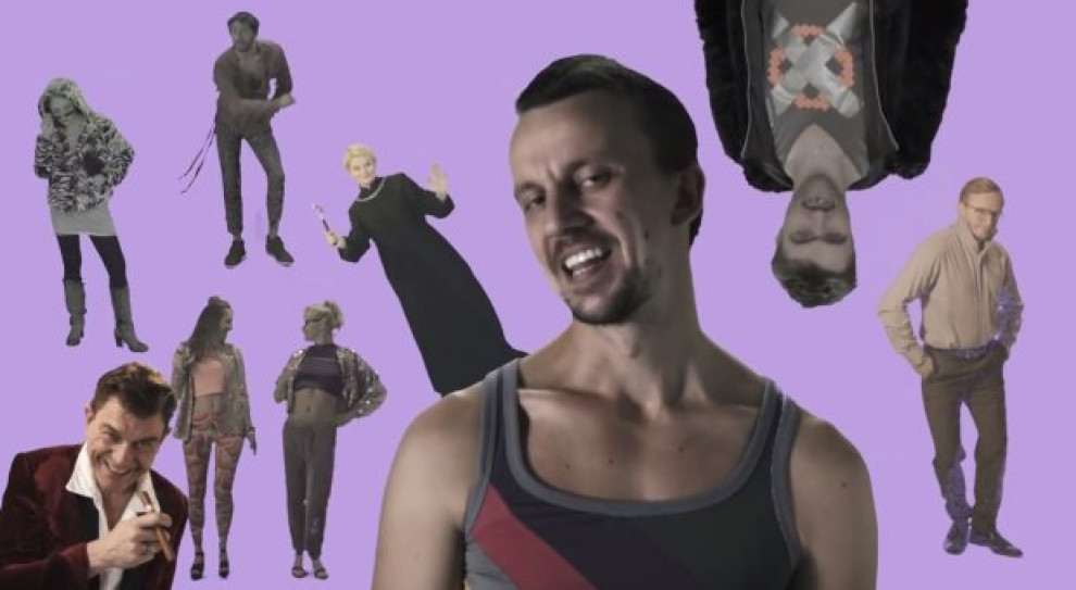 Aktorzy Teatru Studio walczą z dyrektorem teledyskiem disco-polo. (fot. YouTube) "Roman tutaj szefem jest". Skonfliktowani z dyrektorem Teatru Studio aktorzy nagrali teledysk