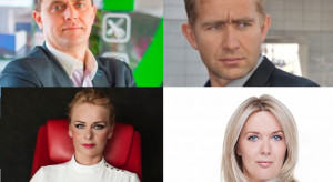 W kolejności: prezes Advertis Marcin Wnuk, przewodniczący rady nadzorczej Paweł Gardasiewicz, prokurent Monika Gardasiewicz, członek rady nadzorczej Karina Popieluch. (Fot. mat. pras.) Zmiany organizacyjne w Advertis