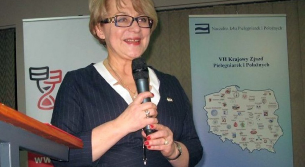 Ogromna aglomeracja miejska ma ogromne zapotrzebowanie na etaty pielęgniarskie - mówi Małas (Zofia Małas, fot. NIPiP/rynekzdrowia.pl) Warszawa: W szpitalach brakuje pielęgniarek. Jak rozwiązać ten problem?