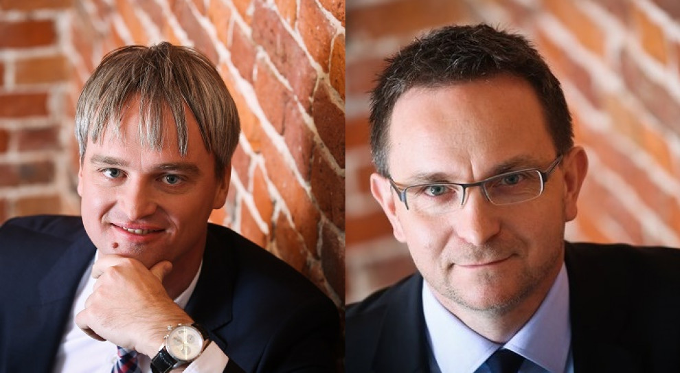 Wiceprezes Uniqa Adam Łoziak (po lewej) i prezes Andrzej Jarczyk (po prawej). (Fot.: Uniqa) Andrzej Jarczyk i Adam Łoziak pozostają w zarządzie Uniqa