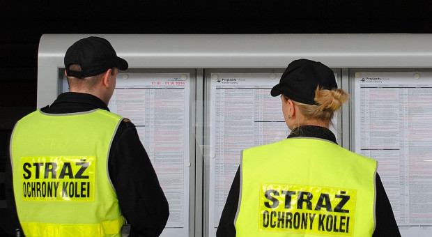 SOK-iści służby dyżurnej trenują szybkie zdobywanie potrzebnych wiadomości od rozmówców, a także czytelne i zrozumiałe przekazywanie informacji zwrotnych (fot.kgsok.pl) Światowe Dni Młodzieży, Straż ochrony Kolei: SOK-iści ćwiczą języki obce i uczą się savoir-vivre'u