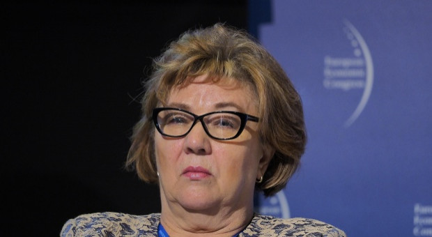 Pielęgniarki w Polsce kończą studia, robią specjalizacje i wyjeżdżają (Lucyna Dargiewicz, fot.PTWP) EEC 2016, Dargiewicz: Ukrainki nie wyrównają braku pielęgniarek