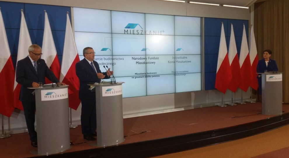 W programie Mieszkanie Plus nie będzie granicy wieku, ale będzie kryterium dochodowe. (fot. KPRM/domena publiczna) Mieszkanie Plus, Szydło, PiS: Szansa na własne M dla słabiej zarabiających Polaków