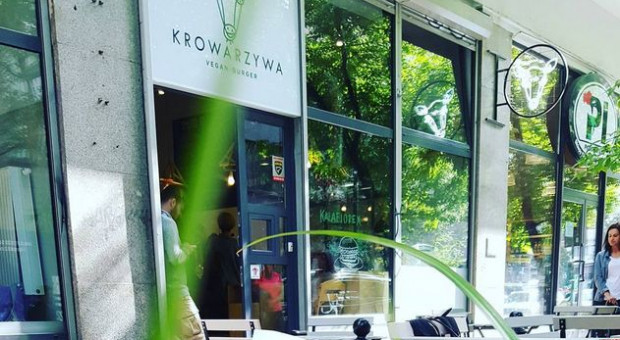 - Wynagrodzenie w Krowarzywa wynosi od 14 do 22 zł netto za godzinę pracy - przekonuje Krzystof Bożek, współwłaściciel warszawskiej restauracji Krowarzywa. (fot. Instagram) Kryzys w Krowarzywa zażegnany?
