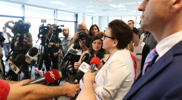 Minister Zalewska zapowiedziała, że szkoła zawodowa w dotychczasowym kształcie zniknie (fot.men.gov.pl) Zmiany w oświacie, likwidacja gimnazjum: Nauczyciele znajdą pracę w "dużych" podstawówkach