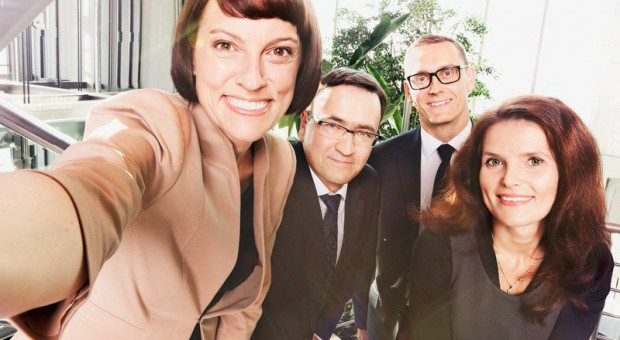 Agnieszka Nalewajko, Przemysław Orlonek, Dorota Pokrop i Marek Jarocki to nowi partnerzy EY. (Fot. Mat. pras.) Nowi partnerzy EY