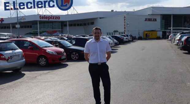 - Największą satysfakcję odczuwamy, gdy odnosimy nasze małe sukcesy - mówi Thomas Renard. (Fot. E.Leclerc) Renard, prezes radomskiego E.Leclerc: Musiałem przejść wszystkie szczeble kariery