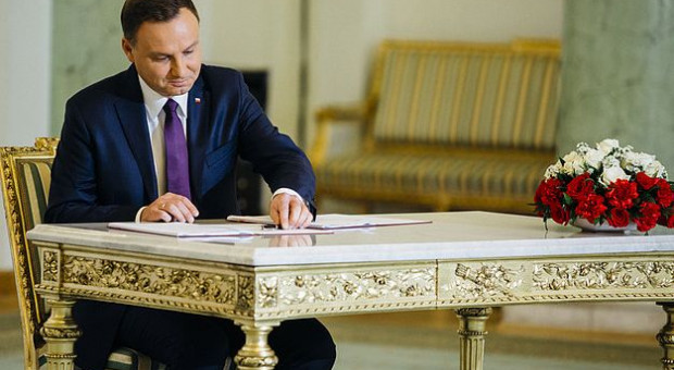 Prezydent Andrzej Duda podpisał nowelę ustawy o prawie atomowym. Fot. mat. prasowe Pełna kontrola ministra nad PAA - prezydent podpisał ustawę