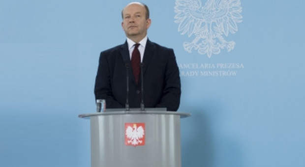 Nakłady na ochronę zdrowia rosną nieustannie - powiedział minister (Konstanty Radziwiłł, fot.premier.gov.pl) Protest w gmachu MZ, Radziwiłł: Potrzeba więcej pieniędzy na zdrowie. Nakłady rosną, ale powoli