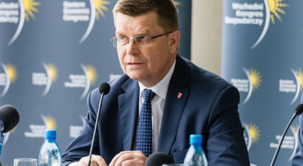 Jerzy Leszczyński, marszałek województwa podlaskiego. (fot. www.bialystok.pl) Podlaskie stawia na przedsiębiorczość i szkolnictwo zawodowe