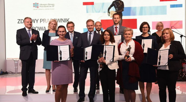 11 firm wyróżnionych w konkursie "Zdrowy pracownik, zdrowa firma" Pracodawców RP. (fot. Pracodawcy RP) Zdrowy pracownik, zdrowa firma: Coca Cola, Grupa Azoty, PwC i PSG z nagrodami