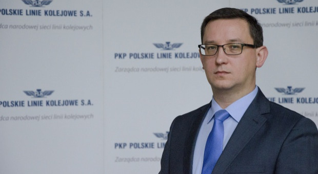 Radosław Celiński (fot. PKP PLK, mat. pras.) Radosław Celiński dyrektorem ds. finansowych i ekonomicznych w PKP PLK