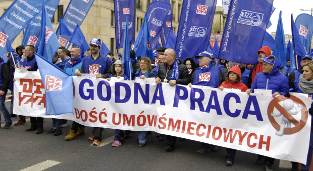 OPZZ krytykuje tryb prac nad projektem, jak i jego treść "zmierzają do naruszenia wolności zgromadzeń gwarantowanej przez Konstytucję Rzeczypospolitej Polskiej" (fot.opzz.facebook) OPZZ: Ograniczenie wolności zgromadzeń to krok ku rządom autorytarnym