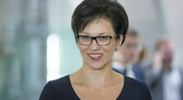 Małgorzata Zaleska to absolwentka Szkoły Głównej Handlowej (1993). (Fot. PTWP/Piotr Waniorek) Małgorzata Zaleska nie będzie prezesem GPW? Skarb Państwa chce zmiany