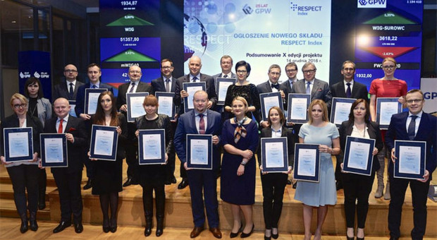 Nowy skład Respect Index obowiązuje od 19 grudnia 2016 r. (Fot. mat. pras.) Orange, Pekao, PGNiG, PZU, Tauron. Oto spółki odpowiedzialne społecznie
