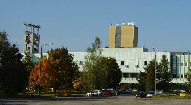 Kopalnia Krupiński (fot.wikipedia.org/Hanys90) Kopalnia Krupiński: Górnicy już przechodzą do innych kopalń