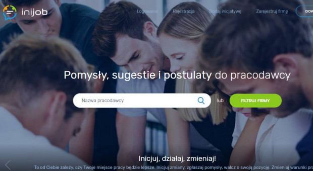 Portal IniJob.com ma pomóc pracodawcom zrozumieć ich potrzeby i zmienić miejsce pracy na lepsze. (fot. mat.pras.) IniJob.com: Nowy portal społecznościowy pomoże pracodawcom zatrzymywać pracowników?