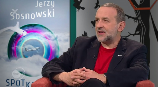 Sosnowski - zwolniony w marcu 2016 r. pisarz i dziennikarz - był związany z Polskim Radiem od 2000 r. (fot. youtube.com) Ruszył proces Jerzy Sosnowski kontra Polskie Radio za zwolnienie z pracy