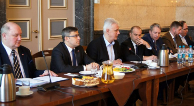 Pierwsze posiedzenie Wojewódzkiej Rady Dialogu Społecznego w 2017 roku (fot. katowice.uw.gov.pl) Marek Zychla zamiast Dominika Kolorza w śląskiej WRDS