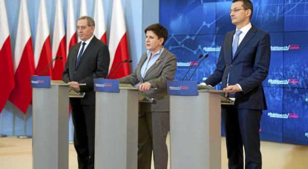 Mateusz Morawiecki na konferencji prasowej (fot. Kancelaria Premiera/twitter) Co rząd zrobił już dla firm?