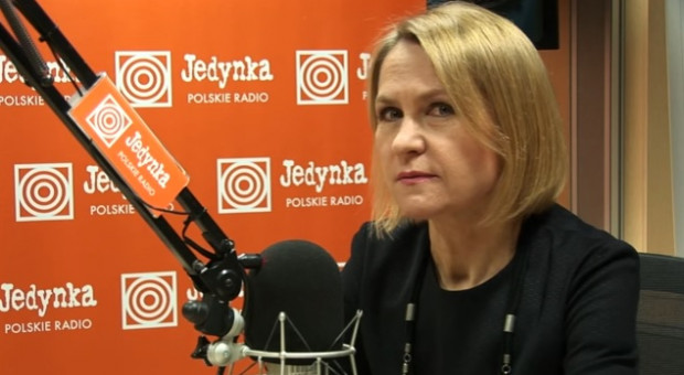 Stanisławczyk-Żyła będzie dalej pełniła funkcję, którą sprawuje od ponad roku (fot. youtube.com) Barbara Stanisławczyk-Żyła ponownie prezesem Polskiego Radia