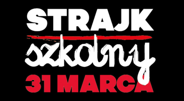 Strajk w szkołach Nauczyciele i pracownicy oświaty z całej Polski strajkują