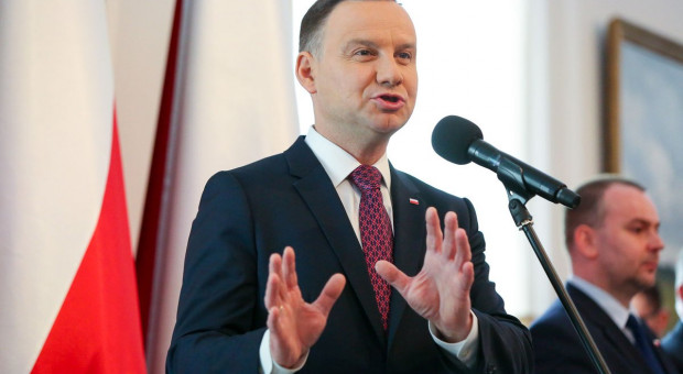 Andrzej Duda (fot. Maciej Biedrzycki/KPRP) Prezydent do przedsiębiorców: Chcę wspierać wasze interesy