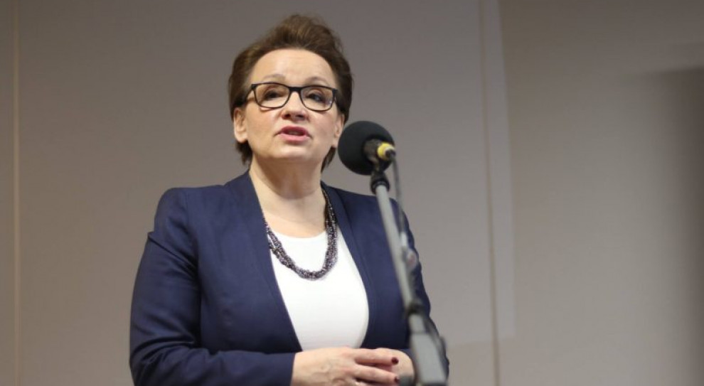 Minister wzięła udział w konferencji na temat przyszłości rynku pracy pt. "Praca 4.0", zorganizowanej przez Konfederację Lewiatan (Anna Zalewska, fot.men.gov.pl) Anna Zalewska: W kwestii kształcenia chcemy być wiarygodnym partnerem dla przedsiębiorców