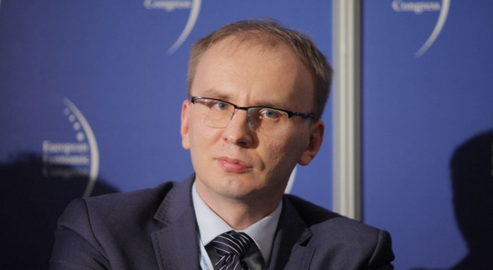Radosław Domagalski-Łabędzki, prezes KGHM. (fot. PTWP) KGHM, wynagrodzenia: Więcej firm powinno płacić 10 tys. zł miesięcznie