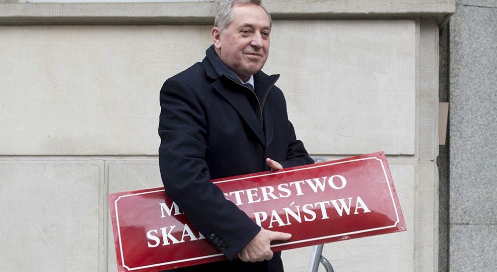 Jak mówił Kowalczyk, jeśli chodzi o majątek, czyli wartość akcji spółek, "czyli tych udziałów Skarbu Państwa w spółkach w obrocie publicznym, to na koniec 2015 roku wyniósł 82 mld zł". (fot.:wikimedia.org/KPRM/domena publiczna) Henryk Kowalczyk: 468 spółek kapitałowych z udziałem Skarbu Państwa