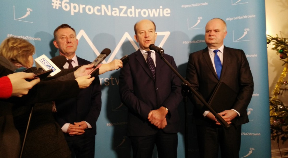 Rozmowy mają odbywać się przy udziale Rzecznika Praw Pacjenta. Radziwiłł wyraził nadzieję, że "te rozmowy doprowadzą do porozumienia już niedługo". (fot. MZ/twitter) Konstanty Radziwiłł: W najbliższych dniach zaproszę przedstawicieli rezydentów na rozmowę