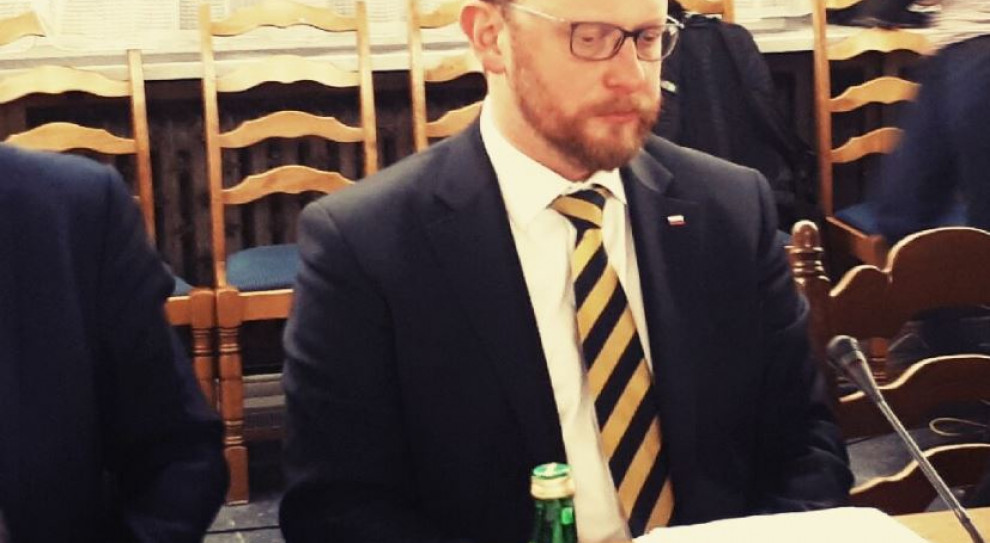 (fot. Sejm/twitter) Łukasz Szumowski: Liczę, że dialog z rezydentami doprowadzi do porozumienia