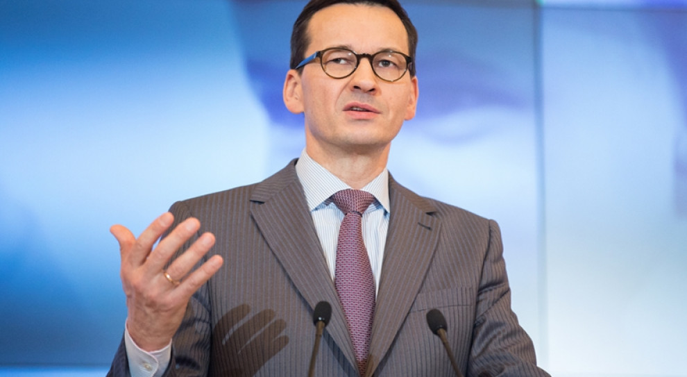 Wzrost gospodarczy cieszy szczególnie wtedy, kiedy oznacza też malejące bezrobocie i wyższe wynagrodzenia dla pracowników - powiedział premier (Mateusz Morawiecki, fot.premier.gov.pl) Premier: Większe zarobki i tworzenie miejsc pracy celem numer jeden