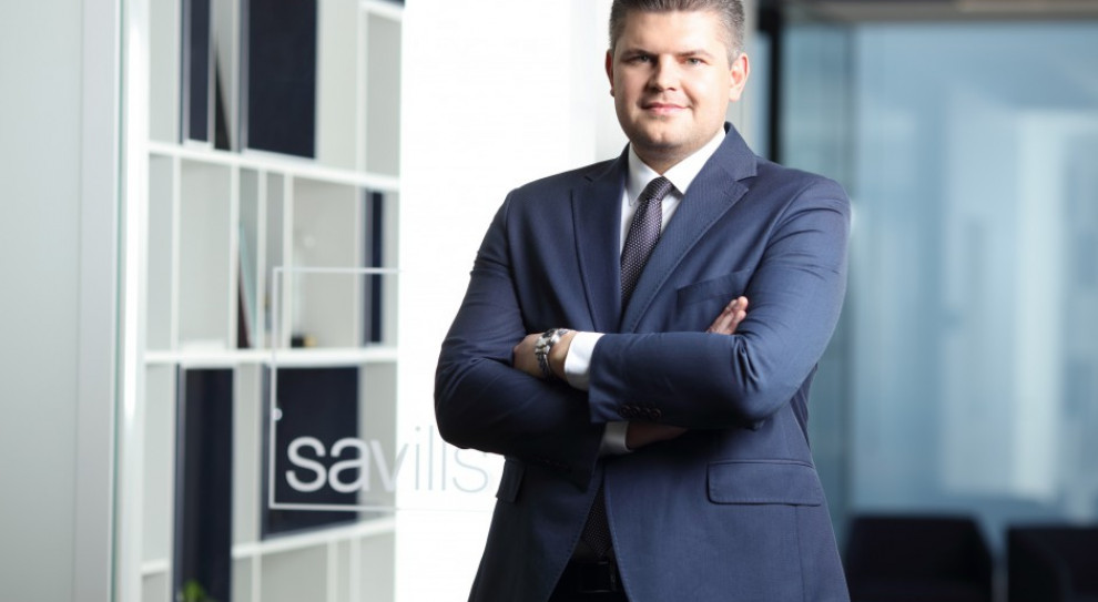 Daniel Czarnecki dołączył do Savills w 2015 roku przychodząc z firmy doradczej EY (fot. mat. pras.) Daniel Czarnecki na czele działu powierzchni biurowych w Savills