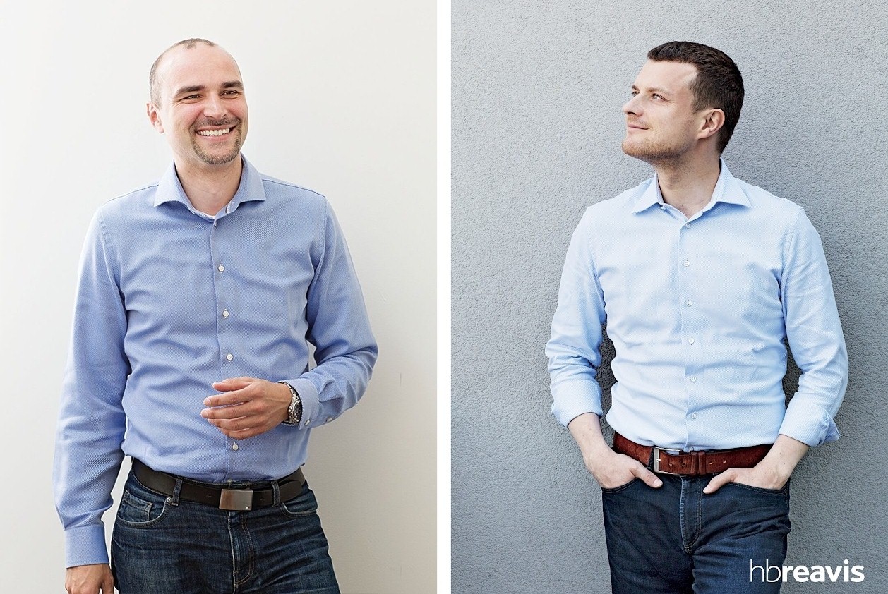 Marian Herman i Radim Rimanek (fot.mat.pras./HB Reavis)