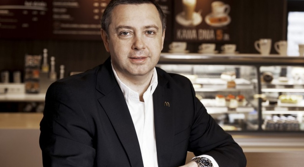 Piotr Jucha (fot.dlahandlu.pl) Piotr Jucha w globalnym kierownictwie McDonald’s