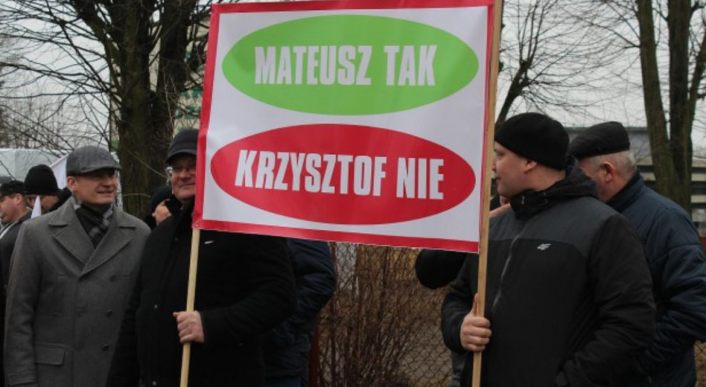 Rolnicy protestują (fot.farmer.pl/Grzegorz Tomczyk) Protest: Rolnicy wychodzą na ulice. "Państwo nie chroni rodzimych producentów"