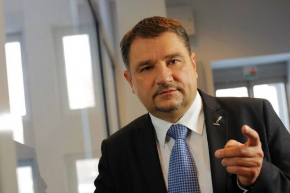 Piotr Duda podkreślił, że projekt ograniczenia handlu w niedzielę jest projektem obywatelskim. (Piotr Duda, fot.PTWP)