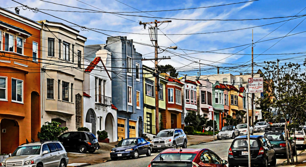 W San Francisco średnia roczna pensja brutto wynosi ok. 85 tys. dol., jednak koszty życia są o 80 proc. wyższe niż krajowa średnia. Fot. domena publiczna Dolina Krzemowa: Zarabiają krocie, ale nie stać ich na mieszkanie