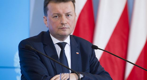 Mariusz Błaszczak, obecny minister obrony narodowej. Fot. Kancelaria Premiera Związkowcy MON zawieszają prace. Chcą podwyżek