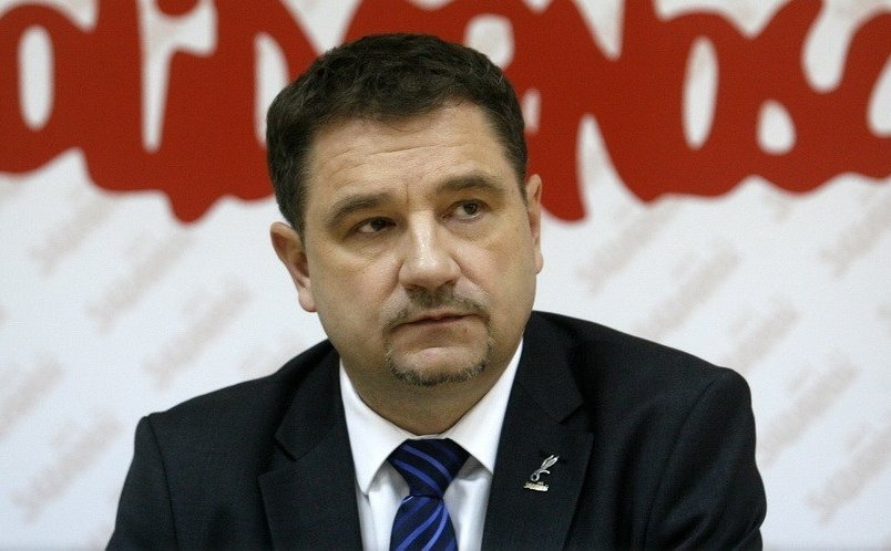 Solidarność była za tym, aby usiąść i przyjrzeć się kodeksowi pracy - zaznaczył Duda (Piotr Duda, fot.solidarnosc.org.pl)