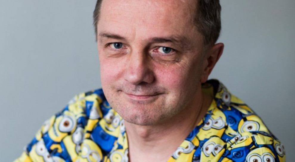 Położny Grzegorz Chajdaś. Fot. HeimaPR (mat. prasowy) Pierwszy w Polsce położny został ”Położną na medal”