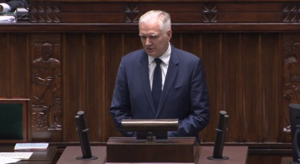 Gowin zwrócił jednak uwagę, że naczelnym organem uczelni pozostaje nie rektor, nie rada, ale senat uczelni (fot. MNiSW) Jarosław Gowin o Konstytucji dla Nauki: rozpoczyna się finałowa faza unikatowego dialogu