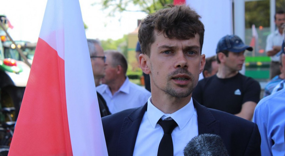Michał Kołodziejczak, szef Unii Warzywno-Ziemniaczanej (fot.farmer.pl/GT) Rolnicy znów będą protestować