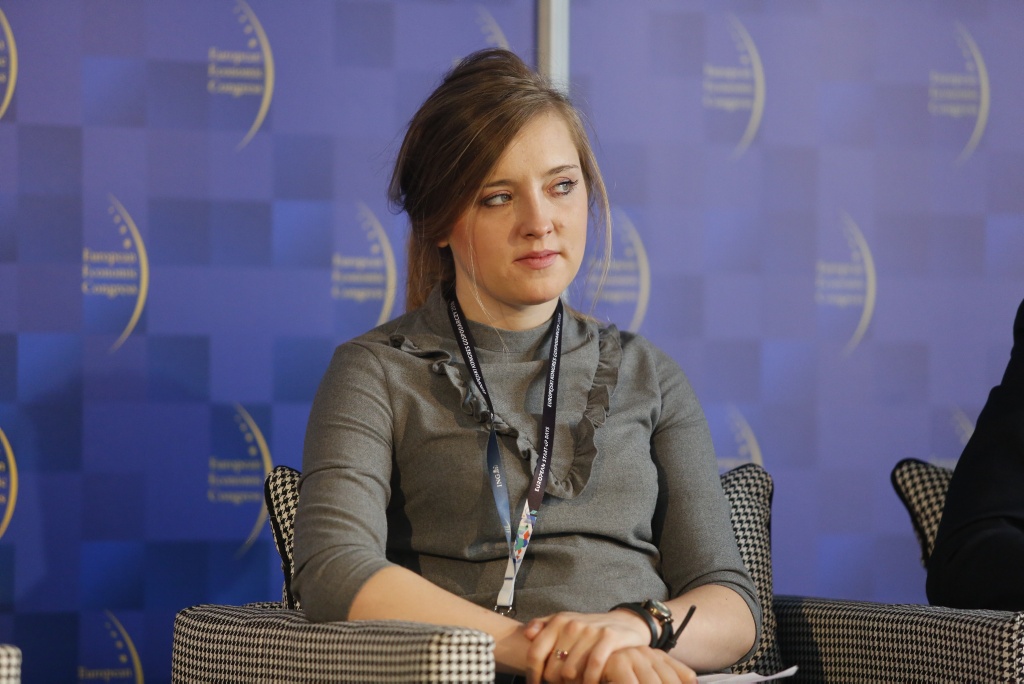 Marta Mizak z Departamentu Innowacji w Ministerstwie Przedsiębiorczości i Technologii. (fot.PTWP)