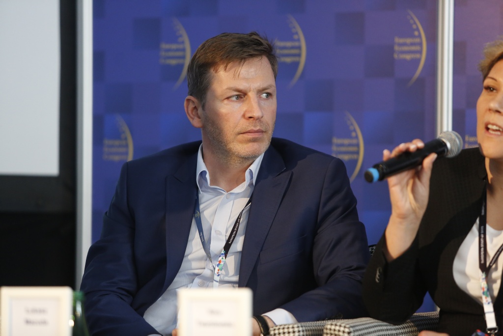 Łukasz Macuda, dyrektor zarządzający w Luxoft. (fot.PTWP)