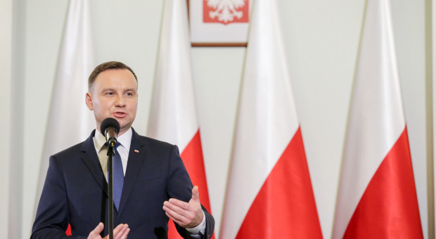 Polska potrzebuje ludzi dobrze wykształconych, a zarazem kreatywnych, ludzi oddanych i uczciwych - napisał prezydent (Andrzej Duda, fot.prezydent.pl/Maciej Biedrzycki) Andrzej Duda: UKSW to ważne miejsce na akademickiej mapie Polski