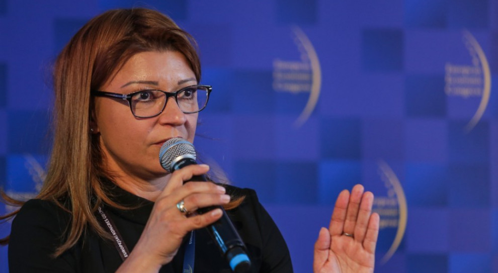 Katarzyna Borkowska, wiceprezes spółki Helios (fot. PTWP) Kobiety w zarządach firm. "Zastosowanie parytetu płci jest najlepszym rozwiązaniem dla biznesu"